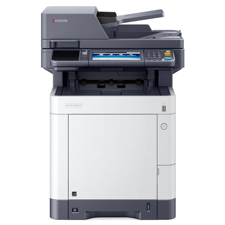 купить Цветной копир-принтер-сканер Kyocera M6230cidn (А4, 30 ppm, 1200 dpi, 1024 Mb, USB, Gigabit Ethernet, дуплекс, автоподатчик, тонер) продажа только с доп. тонерами TK-5270K в Алматы