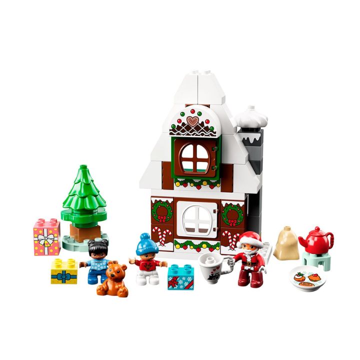 купить Конструктор LEGO DUPLO Town Пряничный домик Санты в Алматы