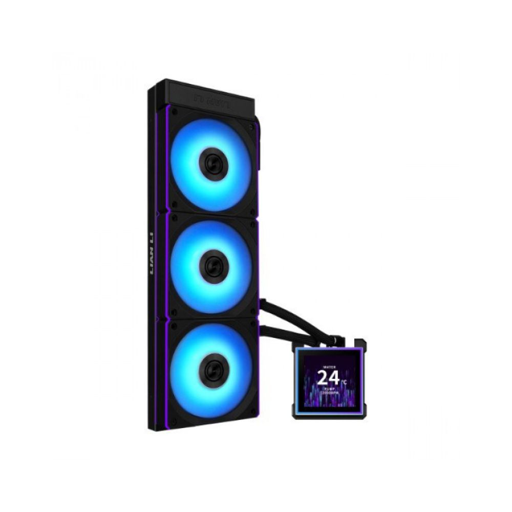 купить Водяное охлаждение для CPU Lian Li HydroShift II LCD-S 360 CL 3x120mm Black G89.GHS2LCDS36CB.00 в Алматы
