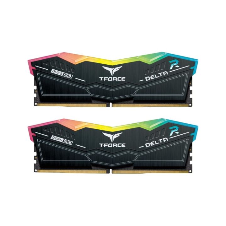 купить Оперативная память 32GB Kit (2x16GB) 6600MHz DDR5 Team Group DELTA RGB FF3D532G6600HC34DC01 Black в Алматы