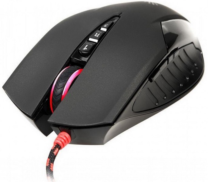 купить Мышь игровая Bloody V5M BLACK Оптическая USB 3200 dpi в Алматы