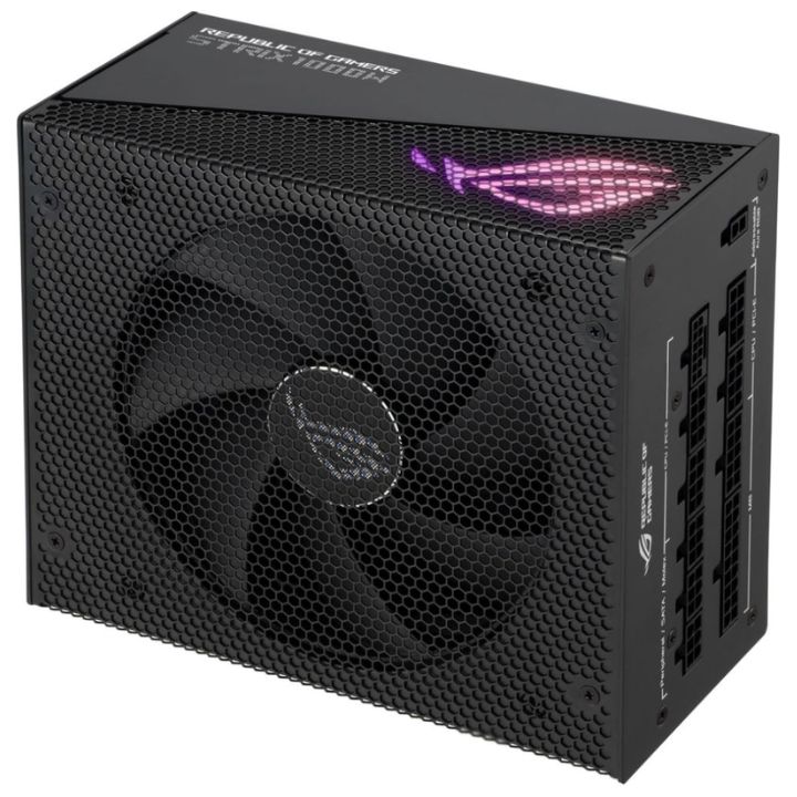 купить Блок питания ASUS ROG-STRIX-1000G-AURA-GAMING 1000W 80Plus Gold ARGB в Алматы