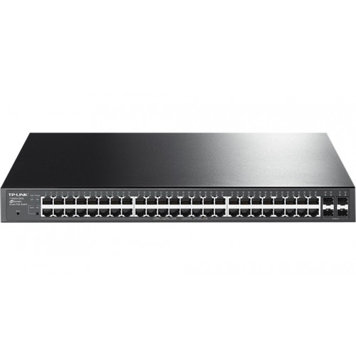 купить TP-Link T1600G-52PS(TL-SG2452P) Гигабитный коммутатор, 48 портов RJ45 10/100/1000  PoE + 4SFP /  в Алматы