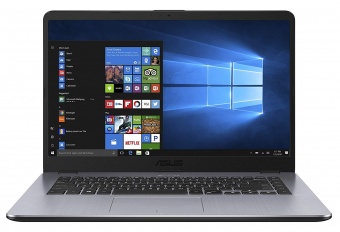 купить Ноутбук Asus/X505ZA-BR226T/AMD/Dual Core Ryzen3-2200U/2,5 GHz/4 Gb/256 Gb/Nо ODD/Radeon/Vega 3 Graphics/64 Mb/15,6 **/1366x768/Windows 10/Home/64/серы в Алматы