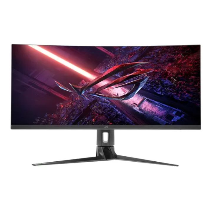купить Монитор ASUS XG349C 34" IPS Curved 1900R,21:9 UWQHD (3440x1440x180Hz),400cd/m2,1000:1,178/178,1ms,HDMI,DP,G-SYNC,HDR400 в Алматы
