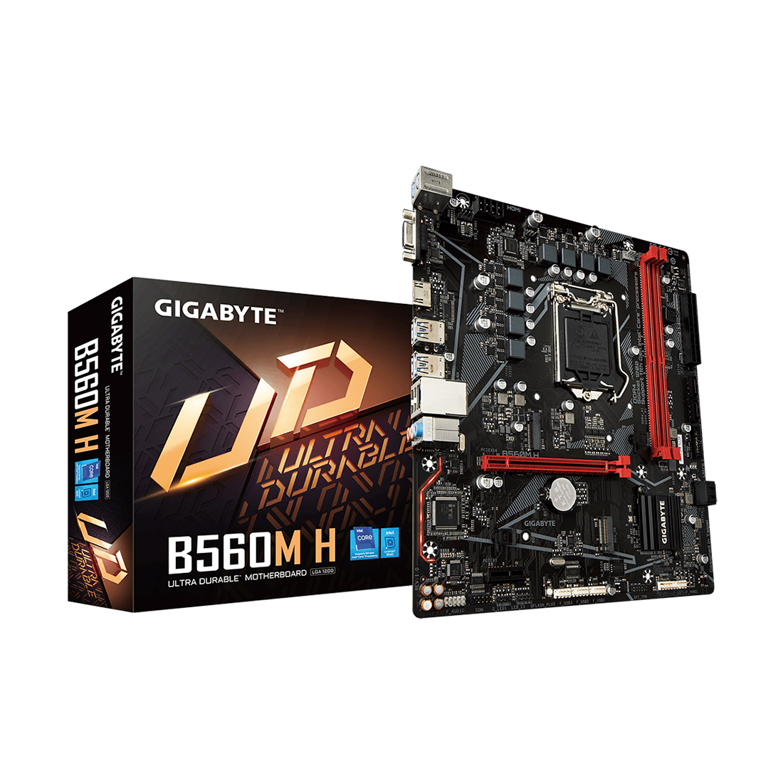 купить Материнская плата Gigabyte B560M H в Алматы