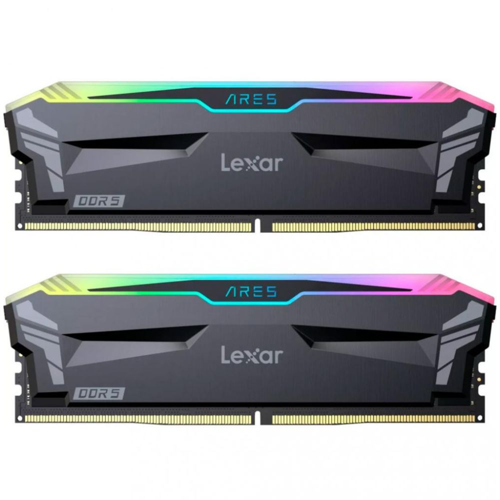 купить Память Lexar 32 GB (2x16GB) 6800 MHz Ares Gaming RGB (LD5U16G68C34LA-RGD) в Алматы