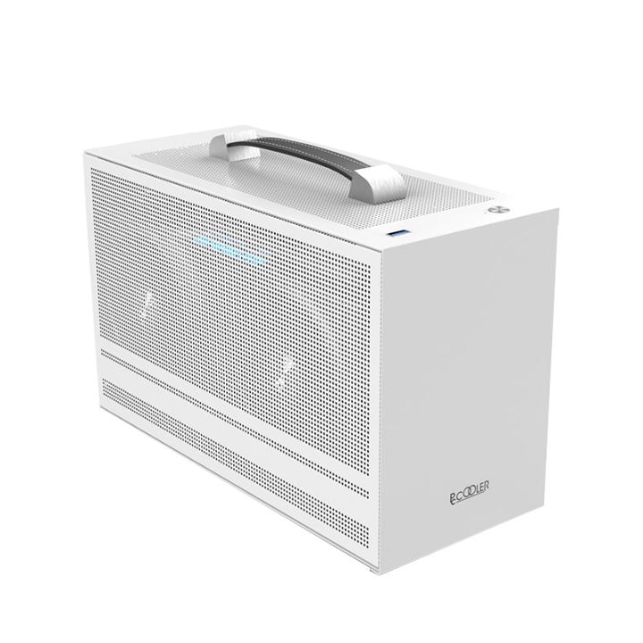 купить Корпус PCCooler I100 PRO MESH WH ITX USB3.0 1x3.5", 1x2.5" White в Алматы