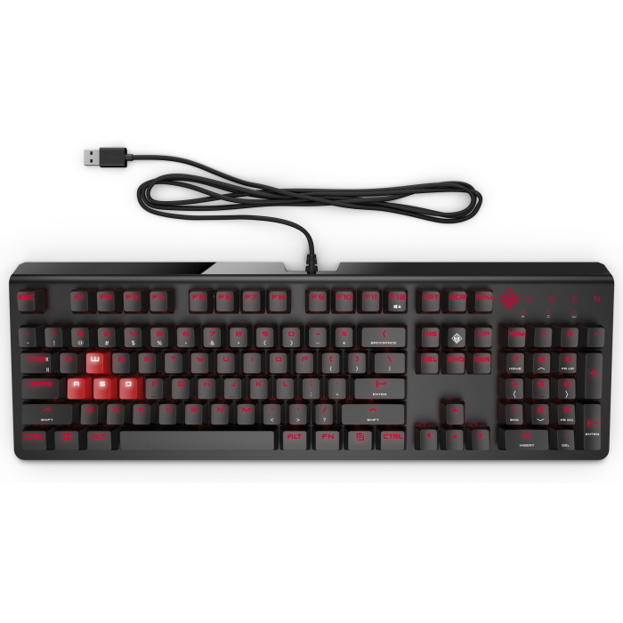 купить Клавиатура игровая HP OMEN Encoder 6YW75AA, USB, коричневая в Алматы