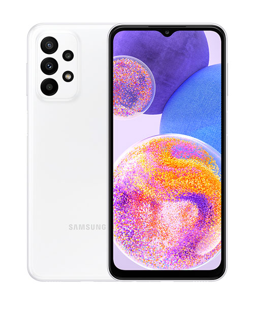 купить Смартфон Samsung Galaxy A23 64GB, White (SM-A235FZWUSKZ) в Алматы