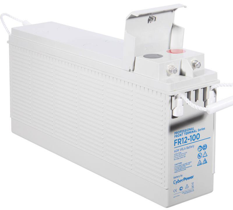 купить АКБ CyberPower Front terminal series FR 12-100, 12V-108Ah, AGM, M6, 508x110x223мм., 28.5кг. в Алматы
