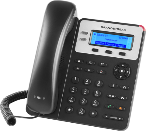 купить Grandstream GXP1620, Small-Medium Business HD IP Phone, 2 line keys with dual-color LED,dual switched100M/100M Ethernet ports, HD (with power supply) в Алматы