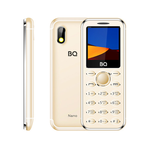 купить Мобильный телефон BQ-1411 Nano Золотой /  в Алматы