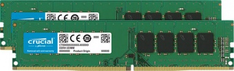 купить Оперативная память 32GB KIT (2x16Gb) DDR4 2666 MHz Crucial PC4-21300 CL19 1.2V CT2K16G4DFD8266. (В упаковке - 2 шт.). в Алматы