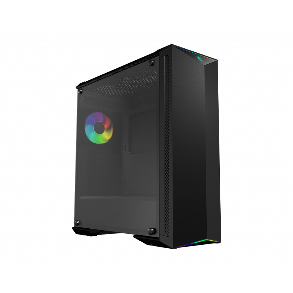 купить Компьютерный корпус MSI MPG GUNGNIR 100P ATX/mATX/Mini-ITX 2x3.5*, 2x2.5*, USB3.0, 2 Концепция модели GUNGNIR 100P вдохновлена агрессивностью Гунгнира, легендарного копья, которое принадлежало скандинавскому богу Одину. Форма наконечника копья перекл в Алматы