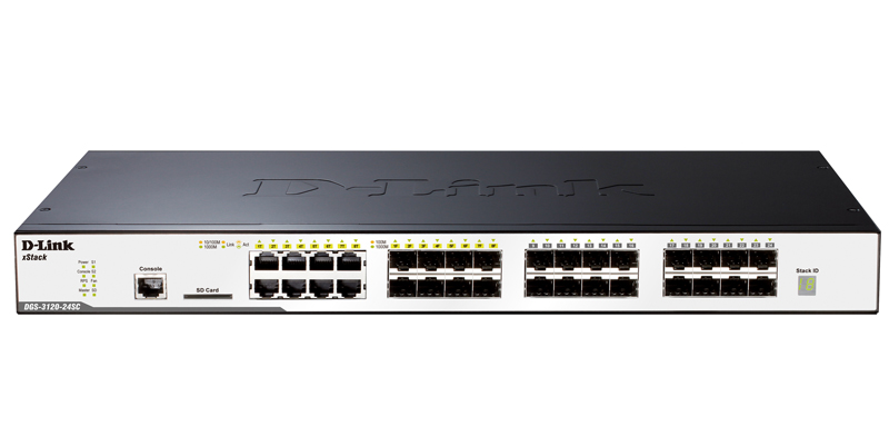 купить D-Link DGS-3120-24TC/B1ARI Комм-р управ-й гигабитный 24 порт /  в Алматы