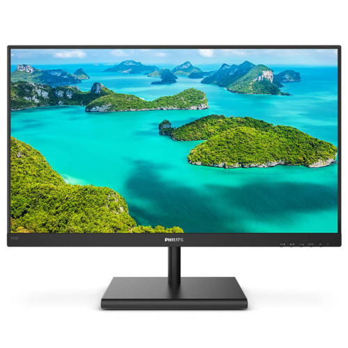 купить Монитор 23.8" PHILIPS 245E1S/01 IPS 2560 x 440 75Hz 4ms 250cd/m 178/178 1000:1 1xHDMI 1xD-SUB Black в Алматы