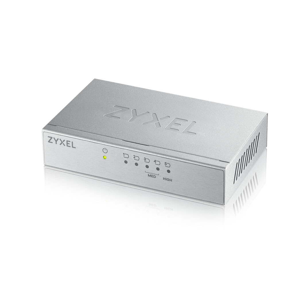 купить ZyXEL GS-105B Пятипортовый коммутатор Gigabit Ethernet в Алматы
