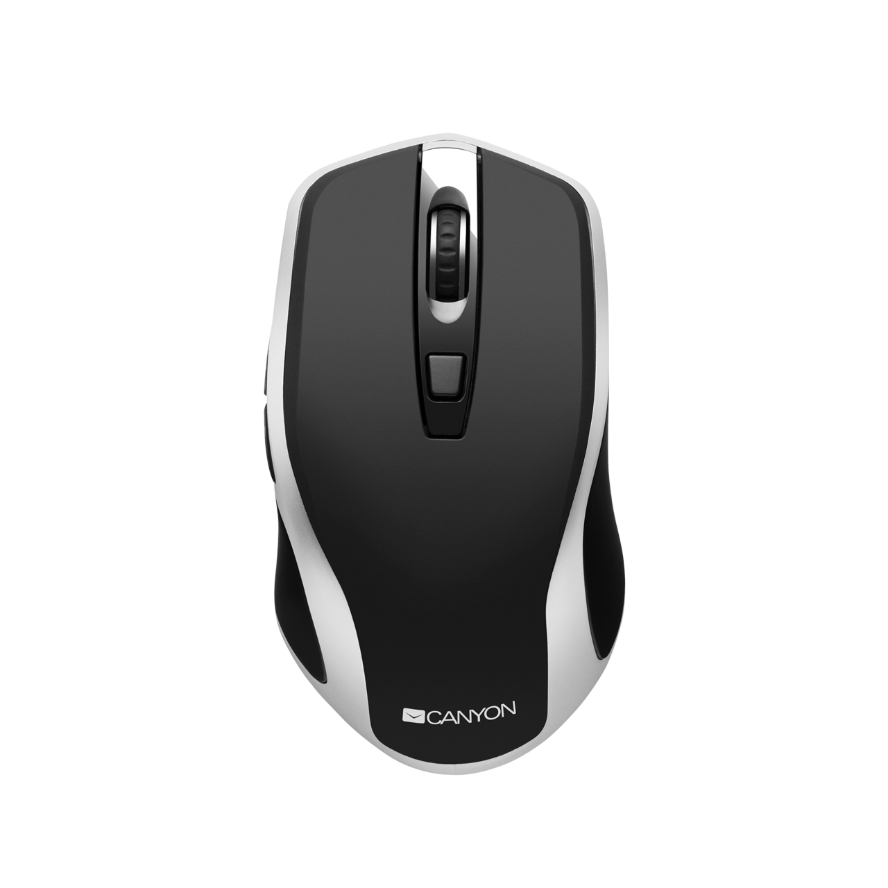 купить CANYON MW-19 2.4GHz Wireless Rechargeable Mouse with Pixart sensor, 6keys, Silent switch for right/left keys,DPI: 800/1200/1600, Max. usage 50 hours for one time full charged, 300mAh Li-poly battery, Black -Silver, cable length 0.6m, 121*70*39mm, 0.1 в Алматы