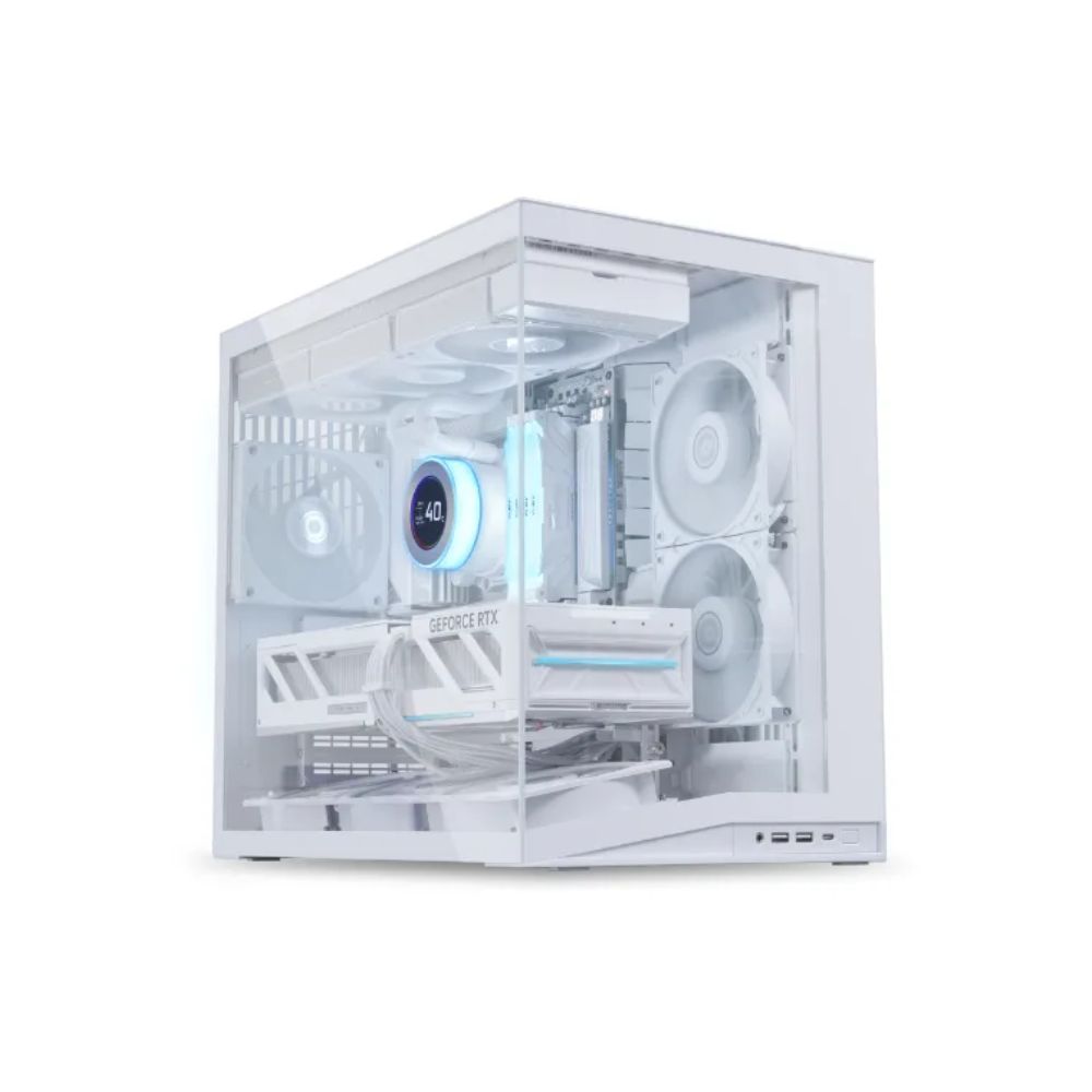 купить Корпус Lian Li O11 Dynamic MINI V2 ATX/mATX/ITX Back-connect:ATX USB-C G99.O11DMIV2W.00 Белый в Алматы