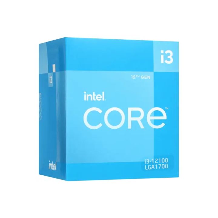 купить Процессор Intel Core i3-12100 Alder Lake (3200MHz, LGA1700, L3 12Mb), box в Алматы