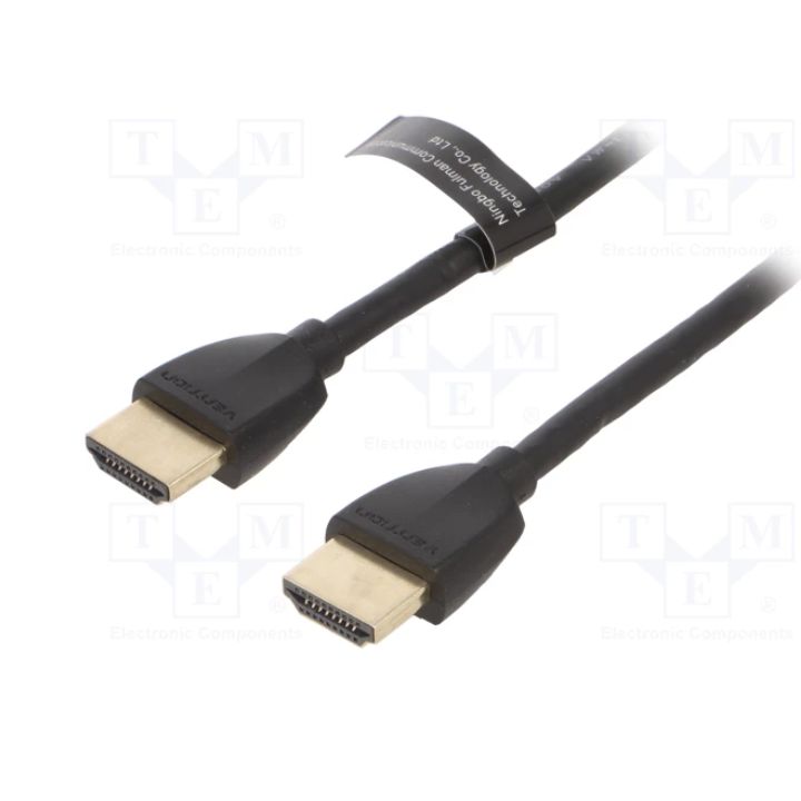 купить Кабель Vention Portable HDMI Cable 1.5m black в Алматы