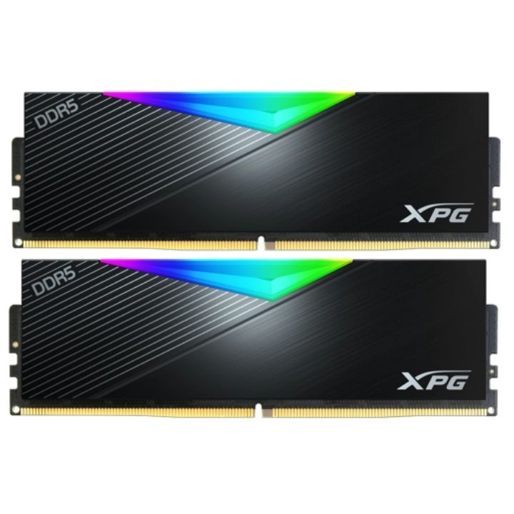 купить Комплект модулей памяти ADATA XPG Lancer RGB AX5U6400C3216G-DCLARBK DDR5 32GB в Алматы