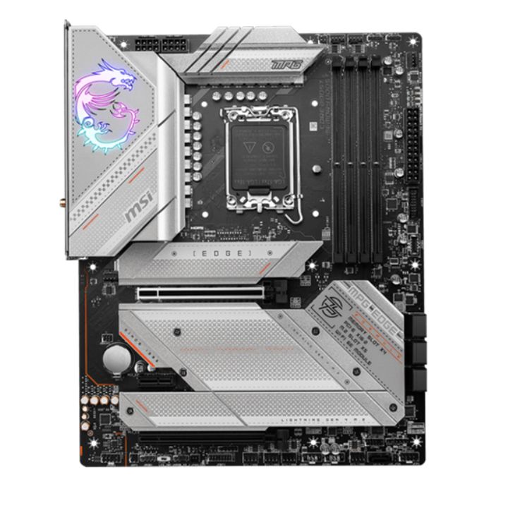 купить Материнcкая плата MSI MPG Z790 EDGE WIFI s1700 Z790 4xDDR5 M.2 HDMI DP WiFi BT ATX в Алматы