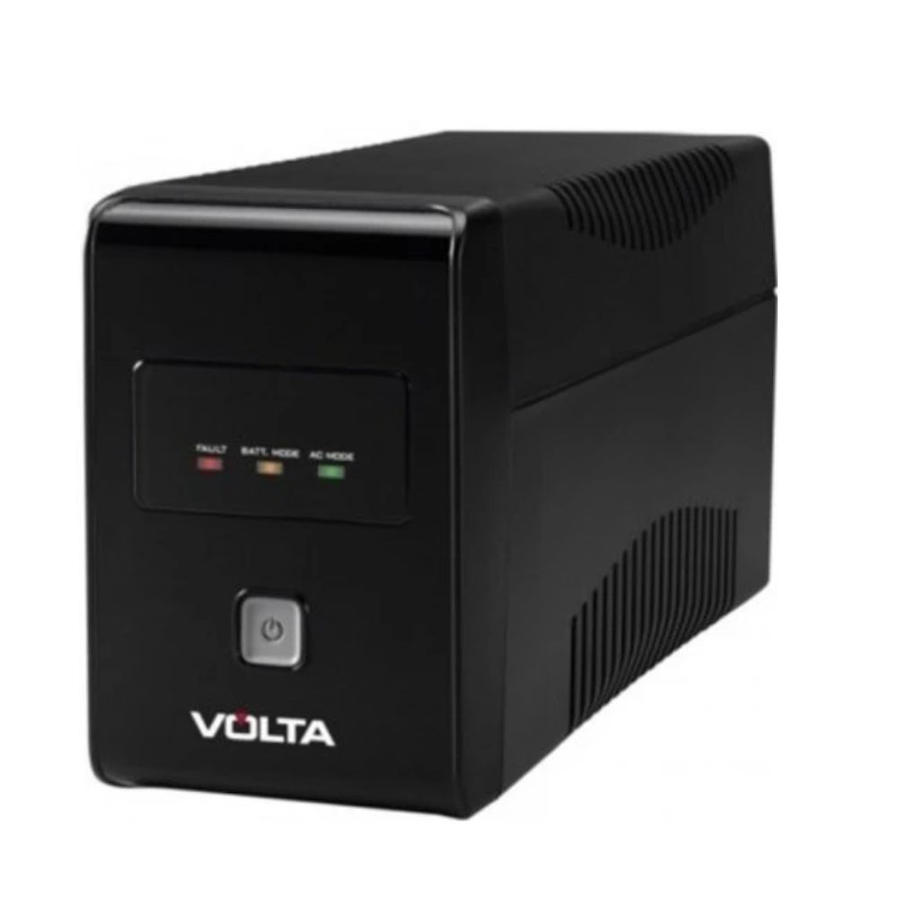 купить UPS Volta Active 650 LED, 360W, 12V/7Ah, 2 розет., LED,  AVR, USB, RJ-45,  Black в Алматы