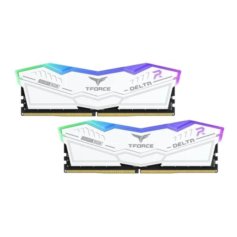 купить Оперативная память T-FORCE DELTA RGB(WT) UD-D5 16GBx2 6400&nbsp;FF4D532G6400HC40BDC01 в Алматы