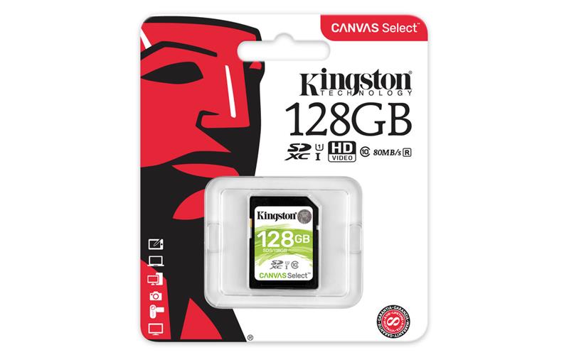 купить Карта памяти SD 128GB Class 10 U1 Kingston SDS/128GB в Алматы