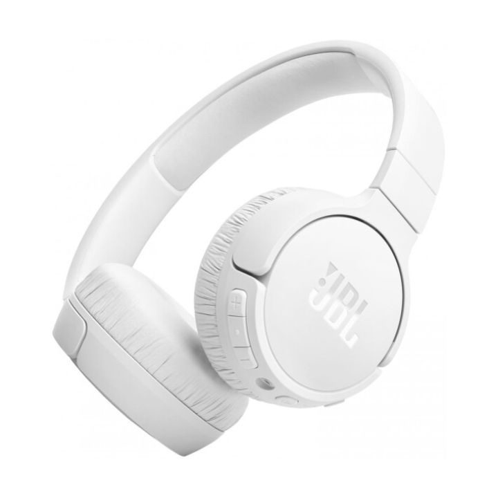 купить JBL Tune 670NC - Wireless Over-Ear Headset with Noice Cancelling - White в Алматы