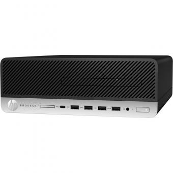 купить ПК HP Prodesk 600 G3 SFF / Platinum / i3-6100 / 4GB / 500GB HDD / DOS / DVD-WR / 3yw / USB  Slim kbd / mouseUSB / VGA Port в Алматы
