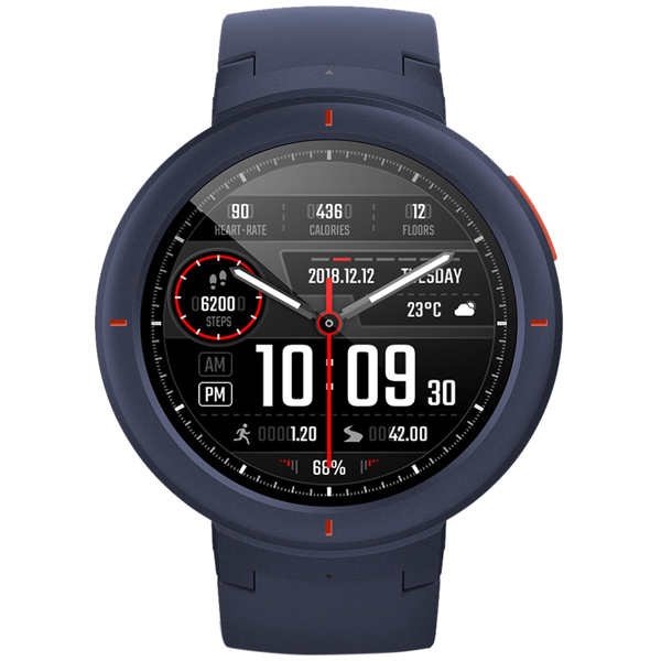купить Смарт часы, Xiaomi, Amazfit Verge A1811 , Синий в Алматы