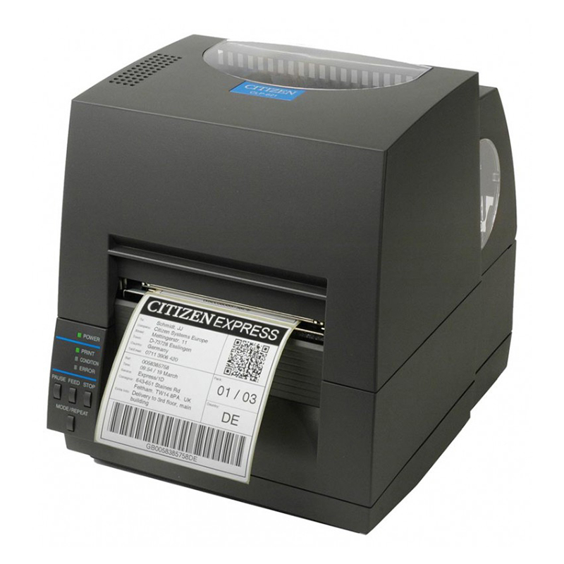 купить Принтер TT Citizen CL-S621G, 200 dpi, серый, RS232, USB в Алматы