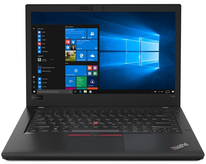 купить Ноутбук Lenovo ThinkPad T480 14.0** FHD(1920x1080) IPS nonGLARE/Intel Core i5-8250U Quad/8GB/500GB HDD/GMA/noDVD/WiFi/BT4.1/HD Web Camera/microSD/BLKB+FPR+USB-C/3cell/15.0h/1.13kg/W10Pro/3Y/BLACK в Алматы