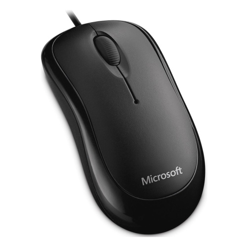 купить Microsoft Basic Mouse, USB, Black в Алматы