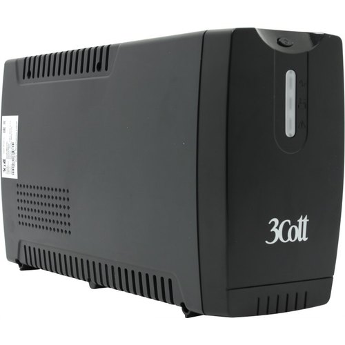 купить Источник бесперебойного питания 3Cott-650-CNL, Connect line, Smart, AVR, 650VA/390W, 12V/7Ah, Schuko*3, USB, RJ11, LED в Алматы