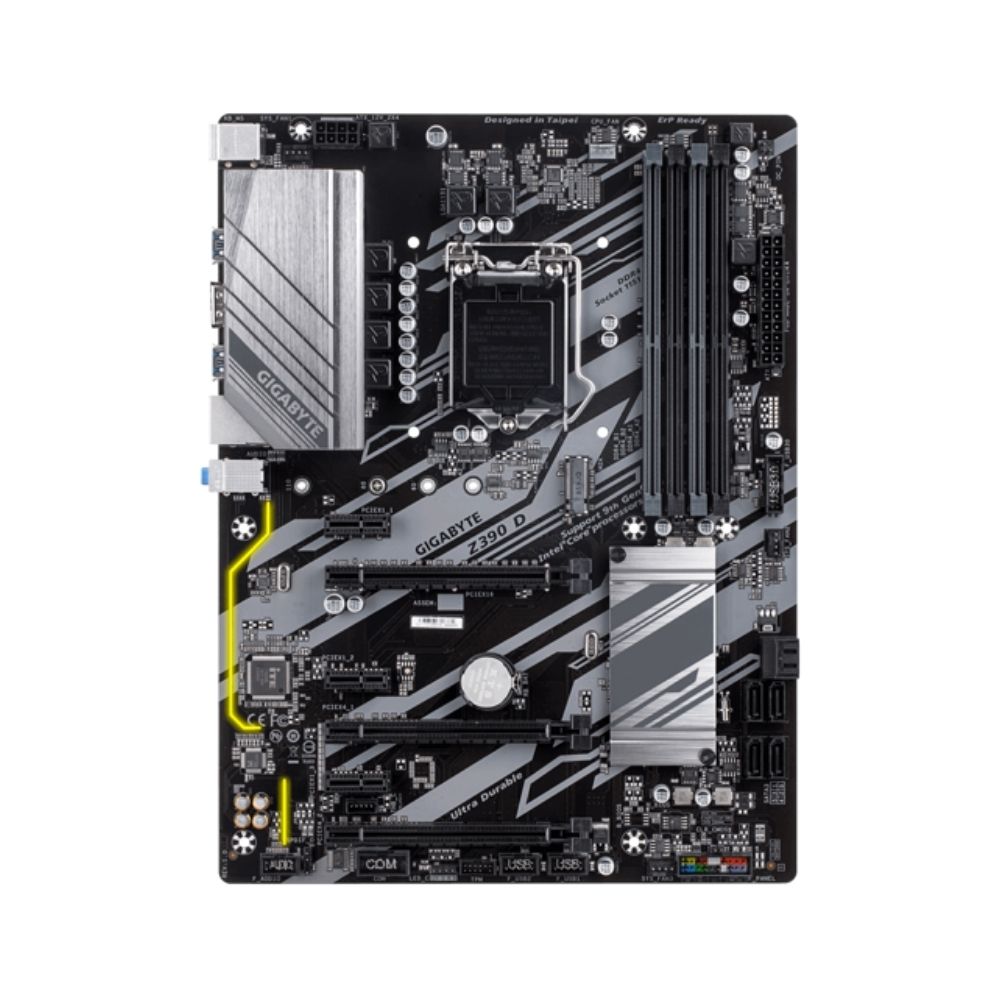 купить Материнская плата Gigabyte Z390 D Intel Z390 LGA1151 4xDDR4 6xSATA HDMI RAID M.2 ATX в Алматы