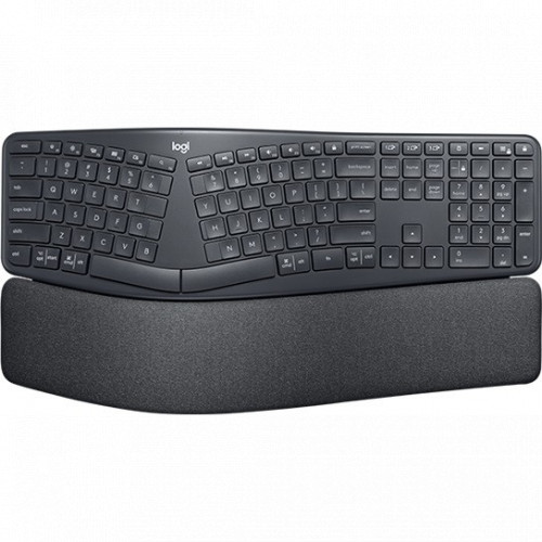 купить Клавиатура беспроводная Logitech ERGO K860-GRAPHITE-RUS-2.4GHZ/BT-N/A-INTNL в Алматы