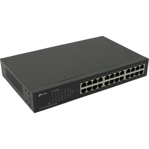 купить Коммутатор TP-Link TL-SF1024D 24-портовый 10/100 Мбит/с настольный или стоечный коммутатор, 24 порта RJ45 10/100 Мбит/с, 1U 13-дюймовый стальной корпус                                                                                                    в Алматы