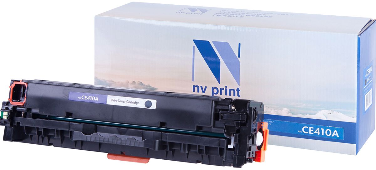 купить Картридж NVP совместимый HP CE410A Black для LaserJet Color M351a, M375nw, M451dn, M451dw, M451nw, M475dn, M475dw (2200k).                                                                                                                                 в Алматы