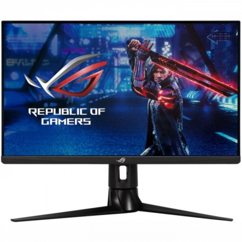 купить Монитор ASUS XG27AQ IPS,27",16:9 WQHD (2560x1440x170Hz), 400cd/m2, 1000:1, 178/178, 1ms, 2HDMI,DP,Sp2W,G-SYNC,HDR10 в Алматы