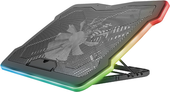 купить Подставка для ноутбука Trust GXT 1126 AURA черный в Алматы