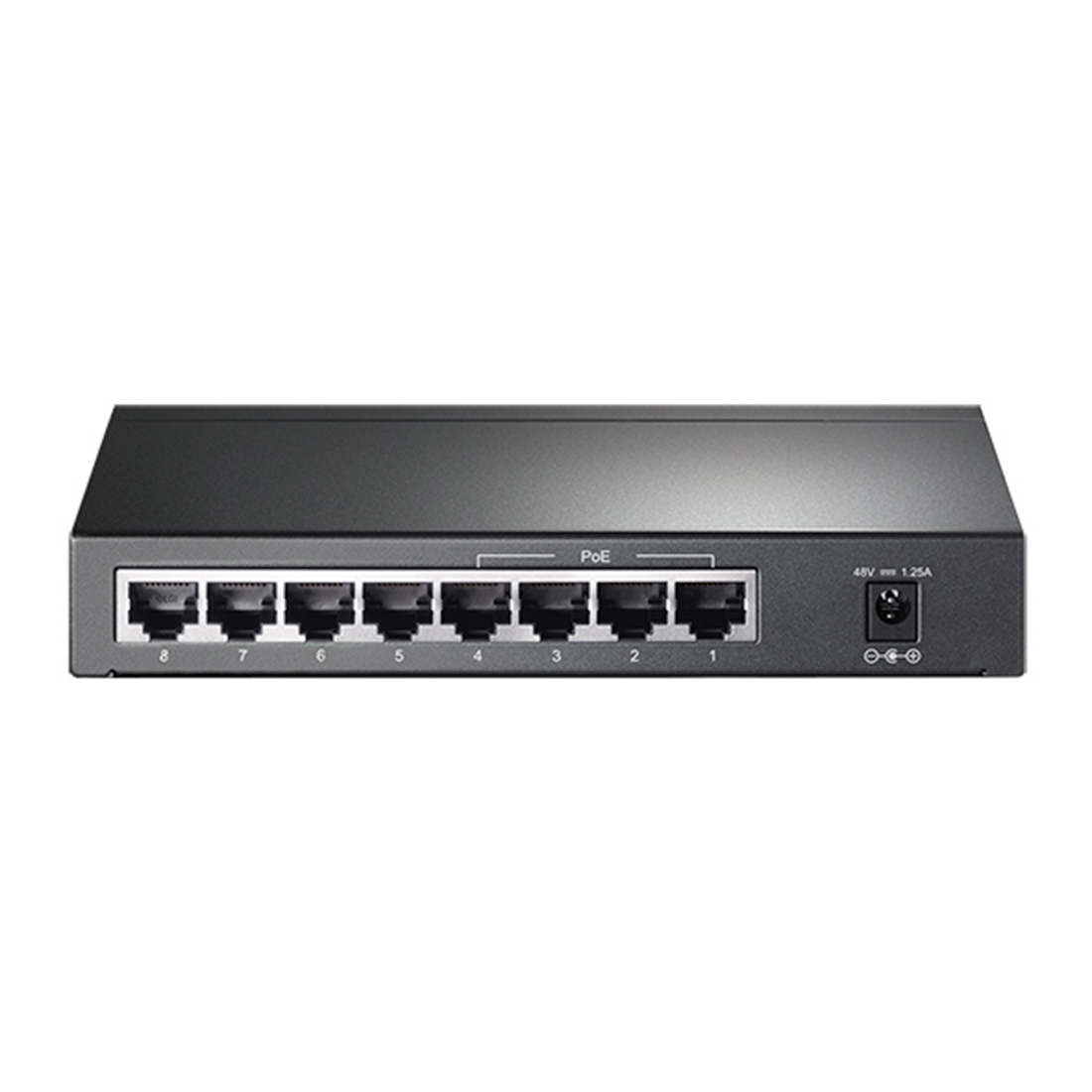 Купить Switch 8 port TP-Link TL-SG1008P, 8x10/100/1000 Мбит/с, PoE в Алматы