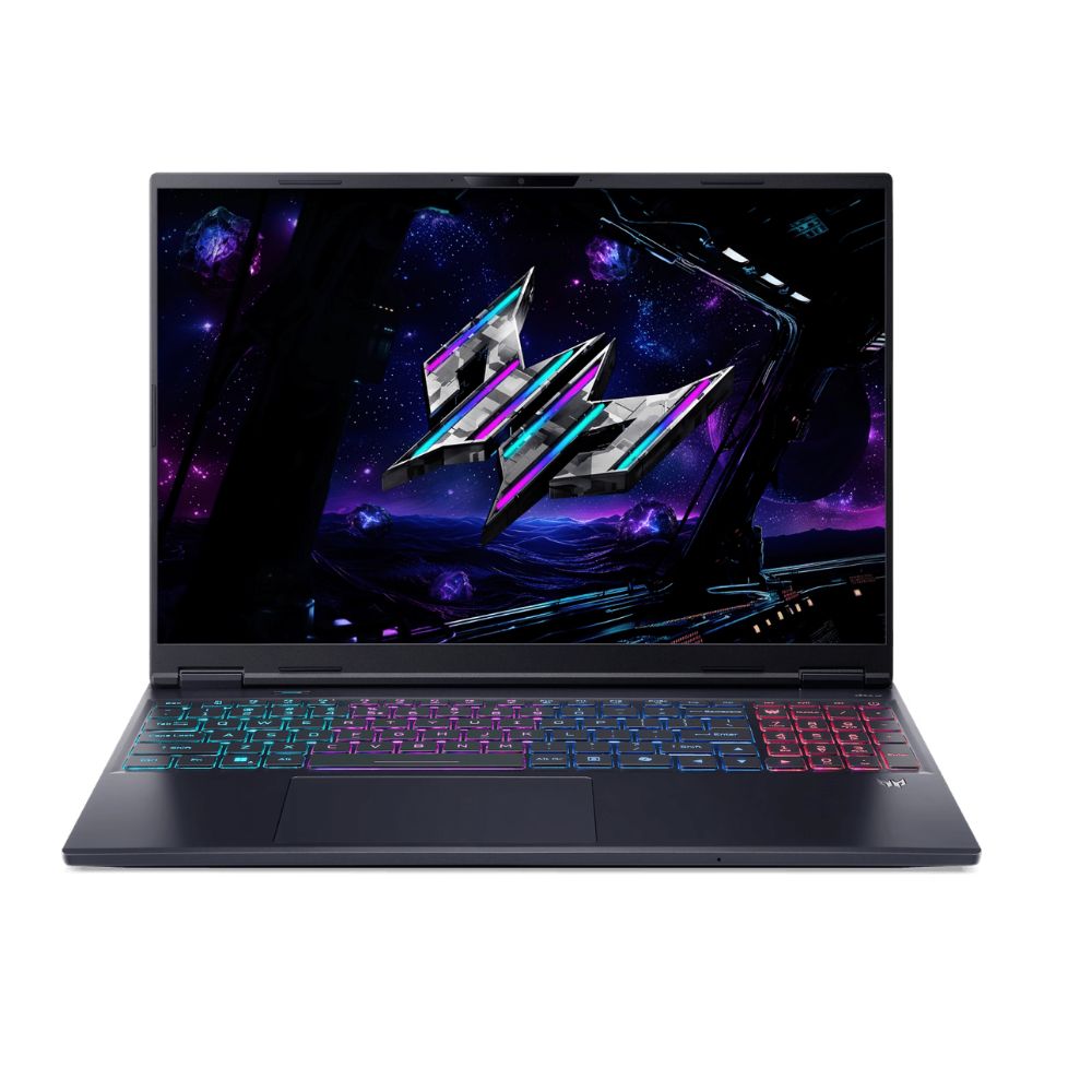 Купить Ноутбук Acer Predator Helios Neo 16S AI/ PHN16S-71/ 16* WQXGA OLED 240Hz DCI-P3 100%/ Intel Core Ultra 7 255HX/ NVIDIA GeForce RTX 5070 8GB GDDR7/ 32GB DDR5 RAM/ 1024GB PCIe NVMe SSD/ Wi-Fi 6E + BT/ MicroSD/ 76Wh/ Black/ Без ОС в Алматы