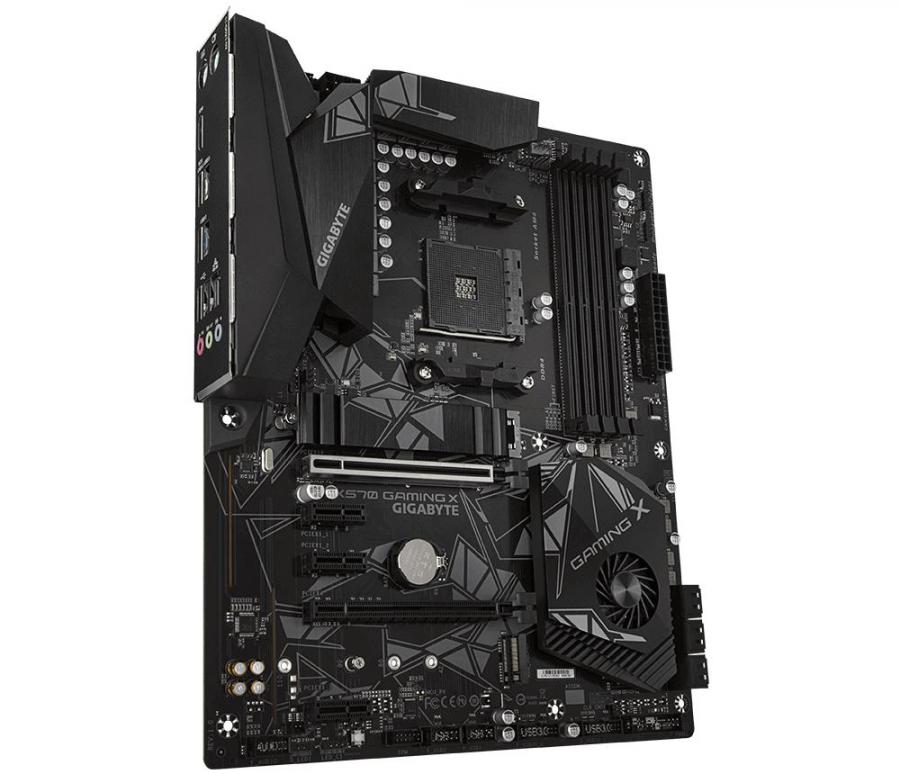 купить Материнская плата GIGABYTE X570 GAMING X AM4 X570 2xPCI-E+HDMI GbLAN SATA RAID ATX 4DDR4 в Алматы