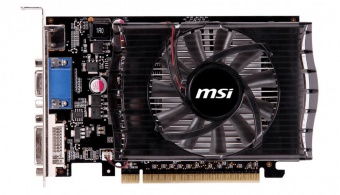 купить Видеокарта MSI GeForce GT 730, 4GB DDR3 128bit 1xVGA 1xDVI 1xHDMI N730-4GD3 в Алматы