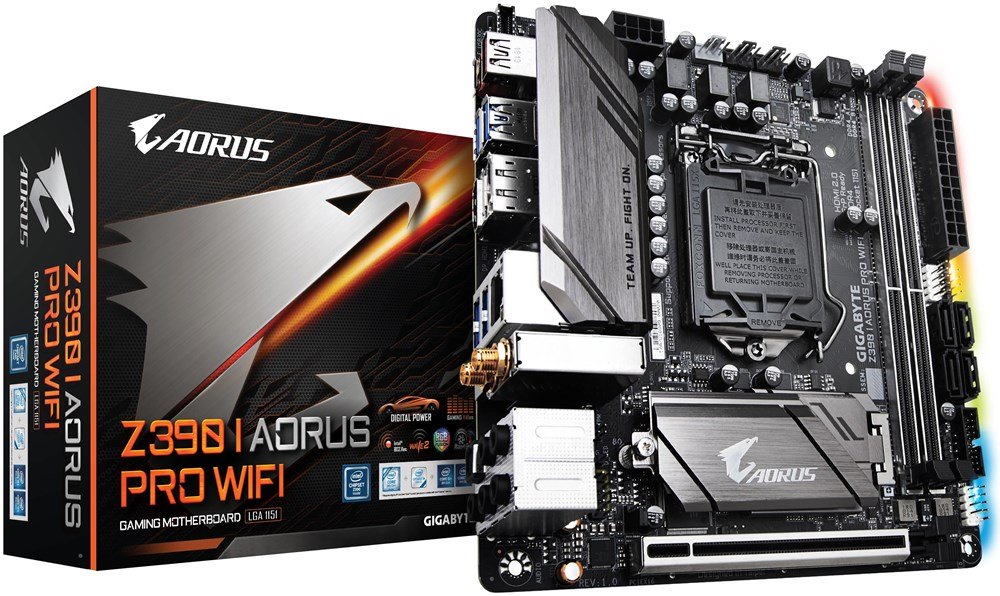 купить Материнская плата, Gigabyte, Z390 AORUS PRO (4719331804312), LGA1151, iZ390, 4xDDR4 2666, 6xSATA3, 2xM2.0, Raid, 1xHDMI, 3xPCI-Ex16, 3xPCI-Ex1, ATX в Алматы