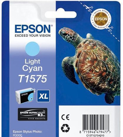 купить Картридж Epson C13T15754010 R3000 светло-голубой в Алматы